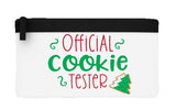 Official cookie tester flat-style pencil case