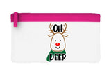 Oh deer style 1 scarf flat-style pencil case