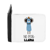 Llama Four – No Problem No Prob-Llama Statement gent's wallet