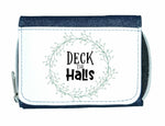 Deck the halls wreath stylish ladies purse