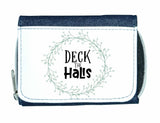 Deck the halls wreath stylish ladies purse