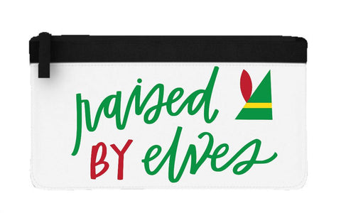 Raised by elves flat-style pencil case