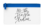 All the jingle ladies swirl flat-style pencil case