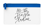 All the jingle ladies swirl flat-style pencil case