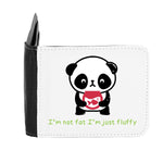 Panda 7 I’m Not Fat I’m Just Fluffy gent's wallet