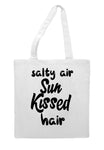 Salty air sun kissed hair tote style shopping bag