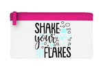 Shake your flakes snowman flat-style pencil case