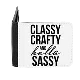 Classy Crafty And Hella Sassy Statement gent's wallet