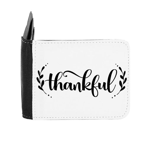 Thankful Decorative Laurels [CRFT1] gent's wallet