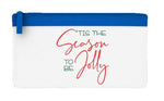 Tis the season to be jolly flat-style pencil case