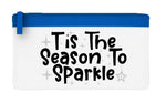 Tis the season to sparkle style 3 stars flat-style pencil case