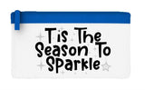 Tis the season to sparkle style 3 stars flat-style pencil case