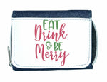 Eat drink and be merry style two stylish ladies purse