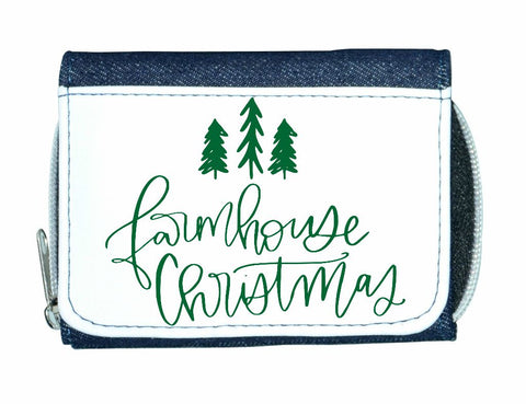 Farmhouse Christmas stylish ladies purse