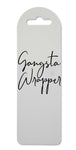 Gangster wrapper style one printed lightweight bookmark